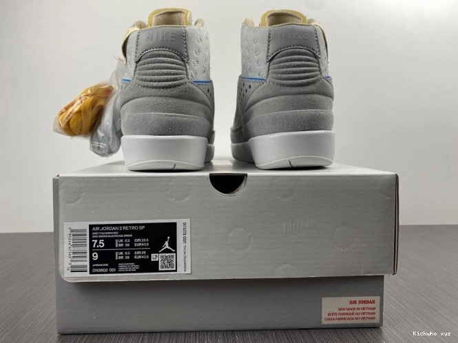 Jordan Fog Retro Grey Union 2 DN3802-001 0712